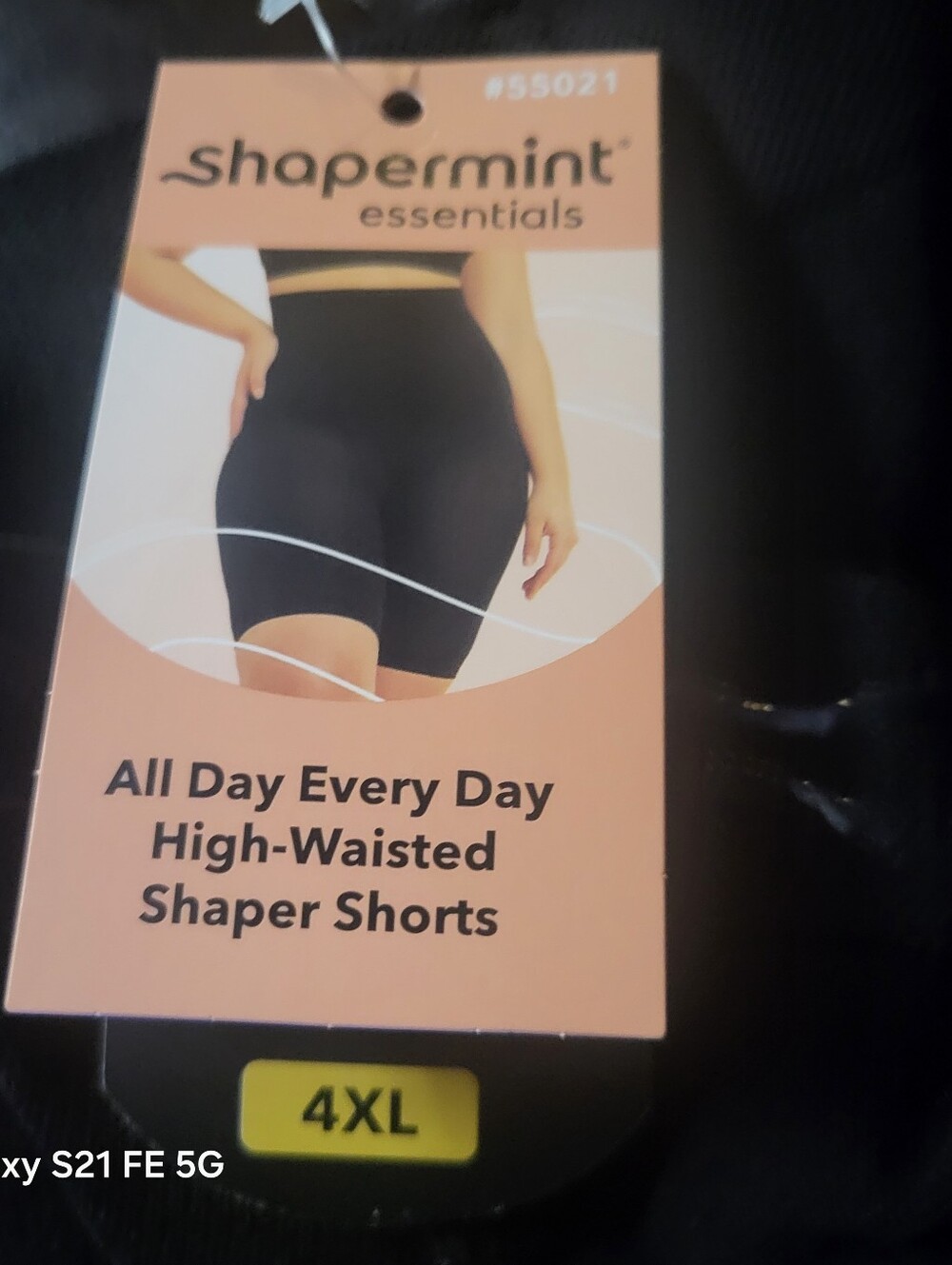Shapermint Black High-Waisted Shaper Shorts